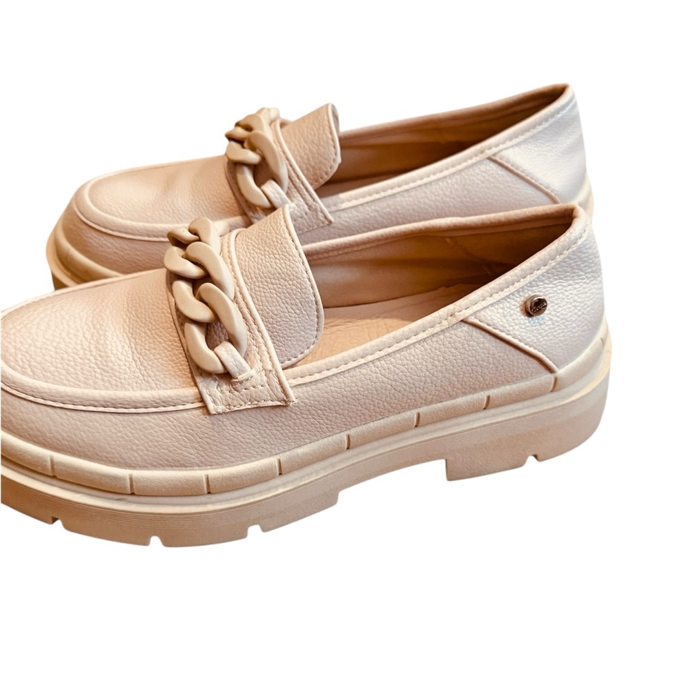 Pink Creamy, Platform Loafers, Y2K Chunky Shoes